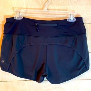 Lululemon Black Running Shorts Size 6